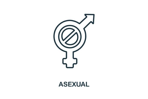Asexual Icon from LGBT Collection: Design & Usage Guide
