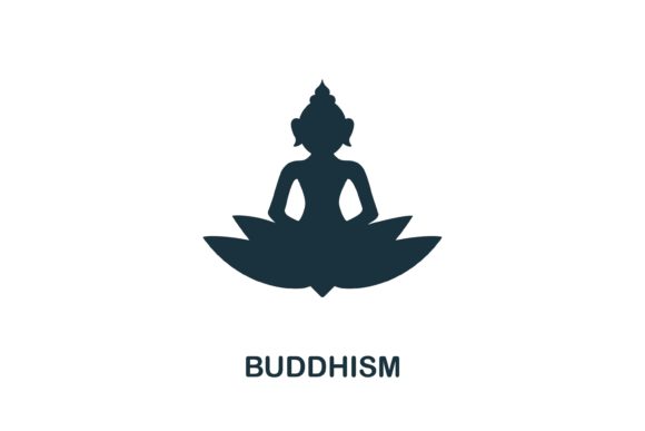 Buddhism Icon: A Timeless Symbol for Design and Spirituality