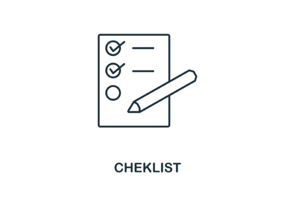 Checklist Icon from Planing Collection
