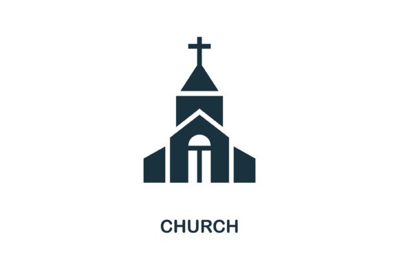 Church Icon: A Versatile Design Element for Web and Visual Communication