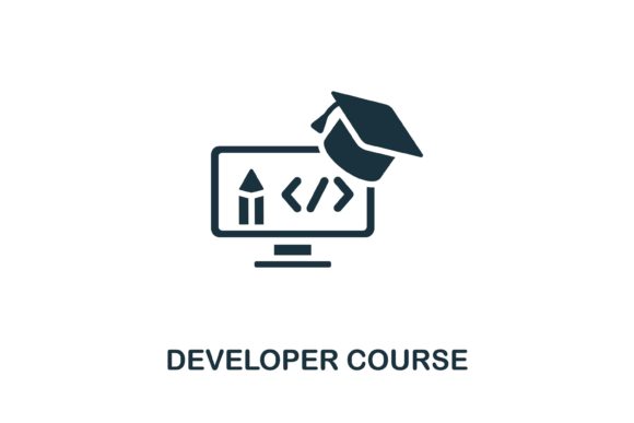 Developer Course Icon: A Versatile Design Asset