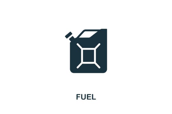 Fuel Icon: Simple Design for Web and Visual Projects