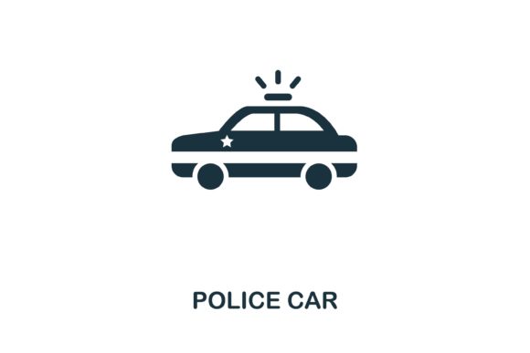 Police Car Icon: A Versatile Design Element for Modern Visual Communication