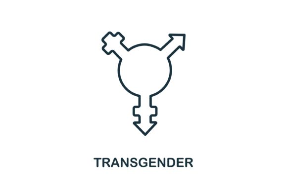 Transgender Icon from LGBT Collection: A Practical Guide for Designers and Creators